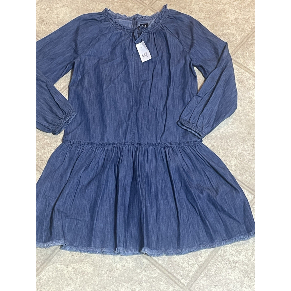 GAP Kids Denim Blue Casual Dress